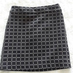 LOFT Skirt - Black and Gray